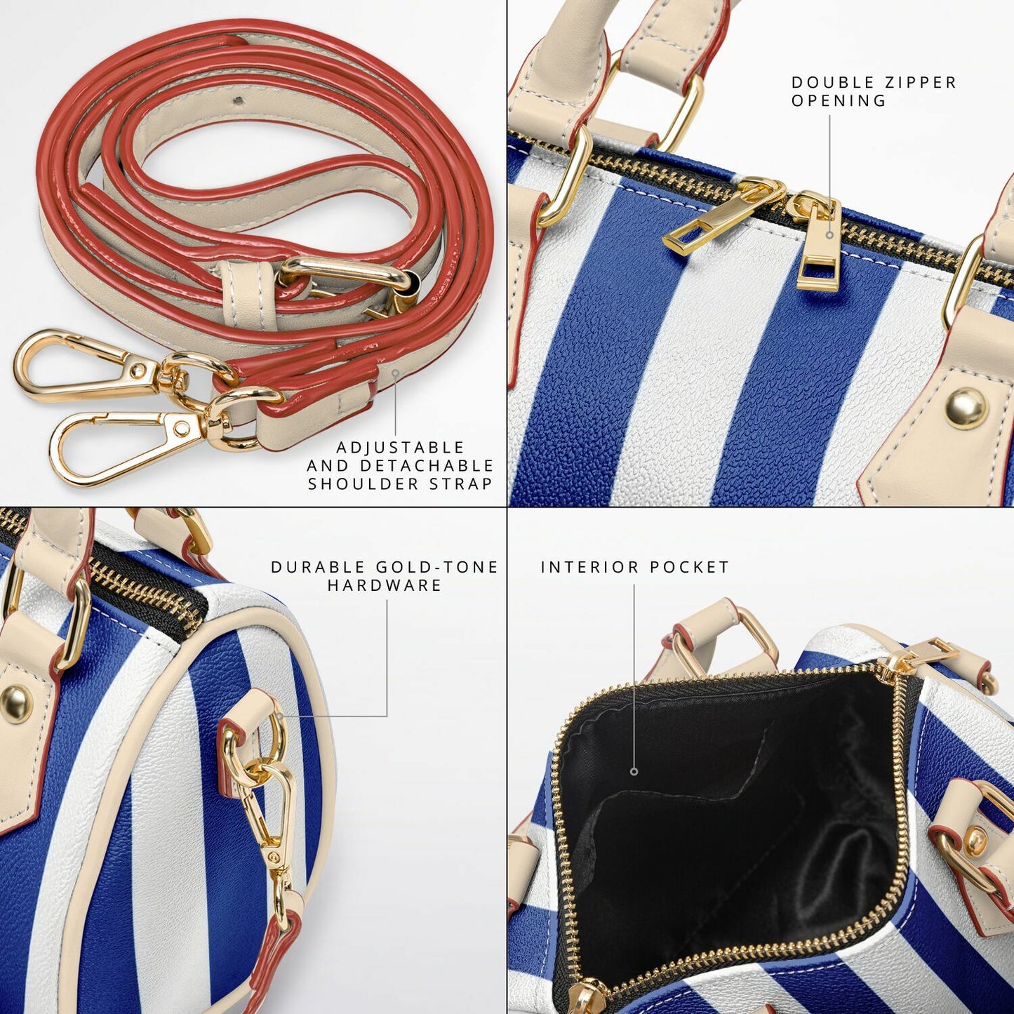 NAUTICAL STEREO HANDBAG