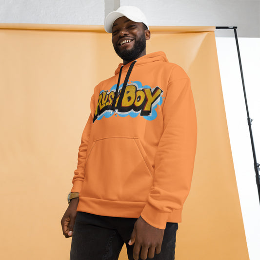 PLUSH BOY ORANGE LEMONADE GRAFFITI HOODIE