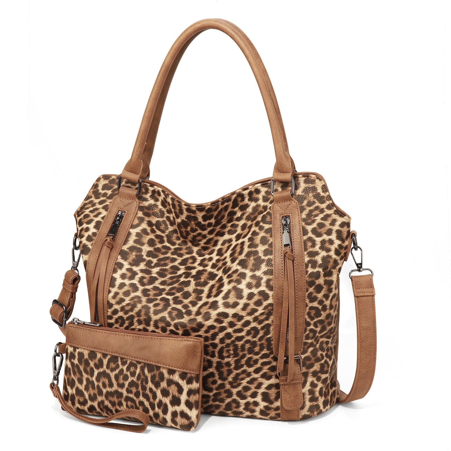 Checkered Pattern Single Shoulder Tote Bag