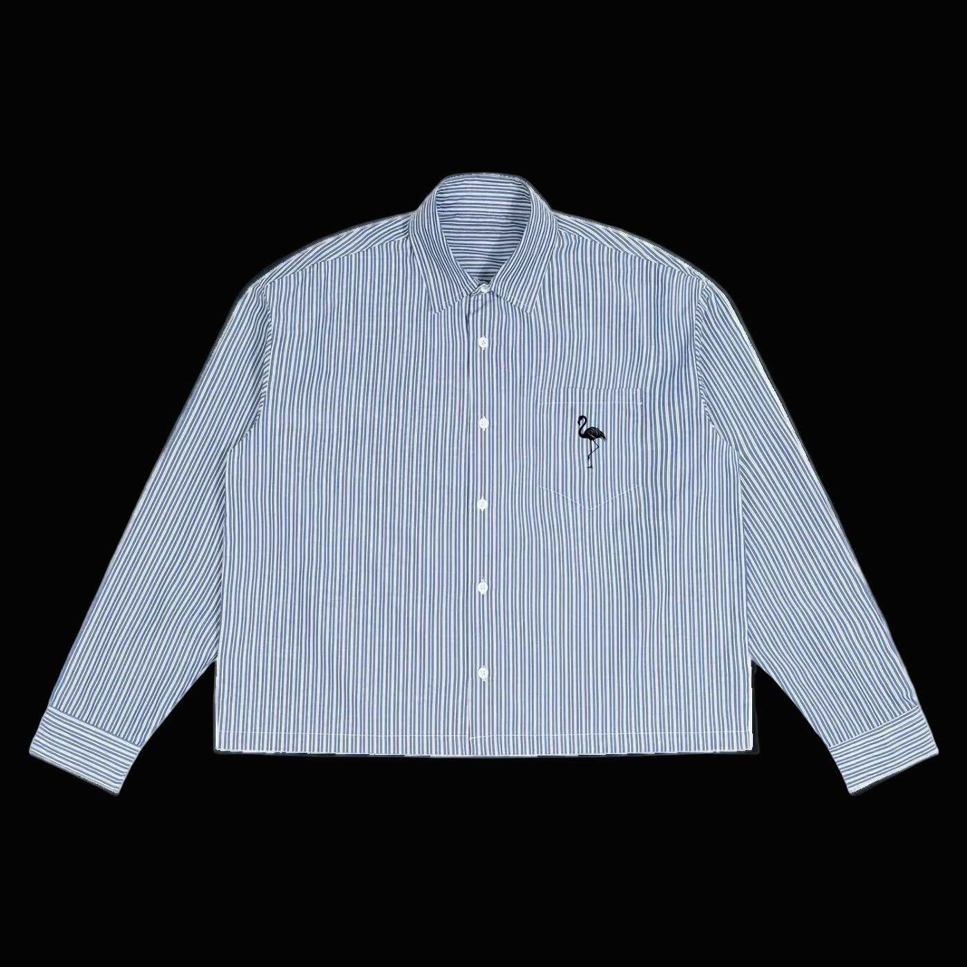 PLUSH BOY Boxy Striped Shirt