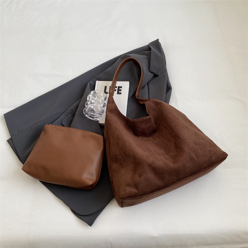 Vintage Crocodile Pattern PU Leather Single Shoulder Tote Bag