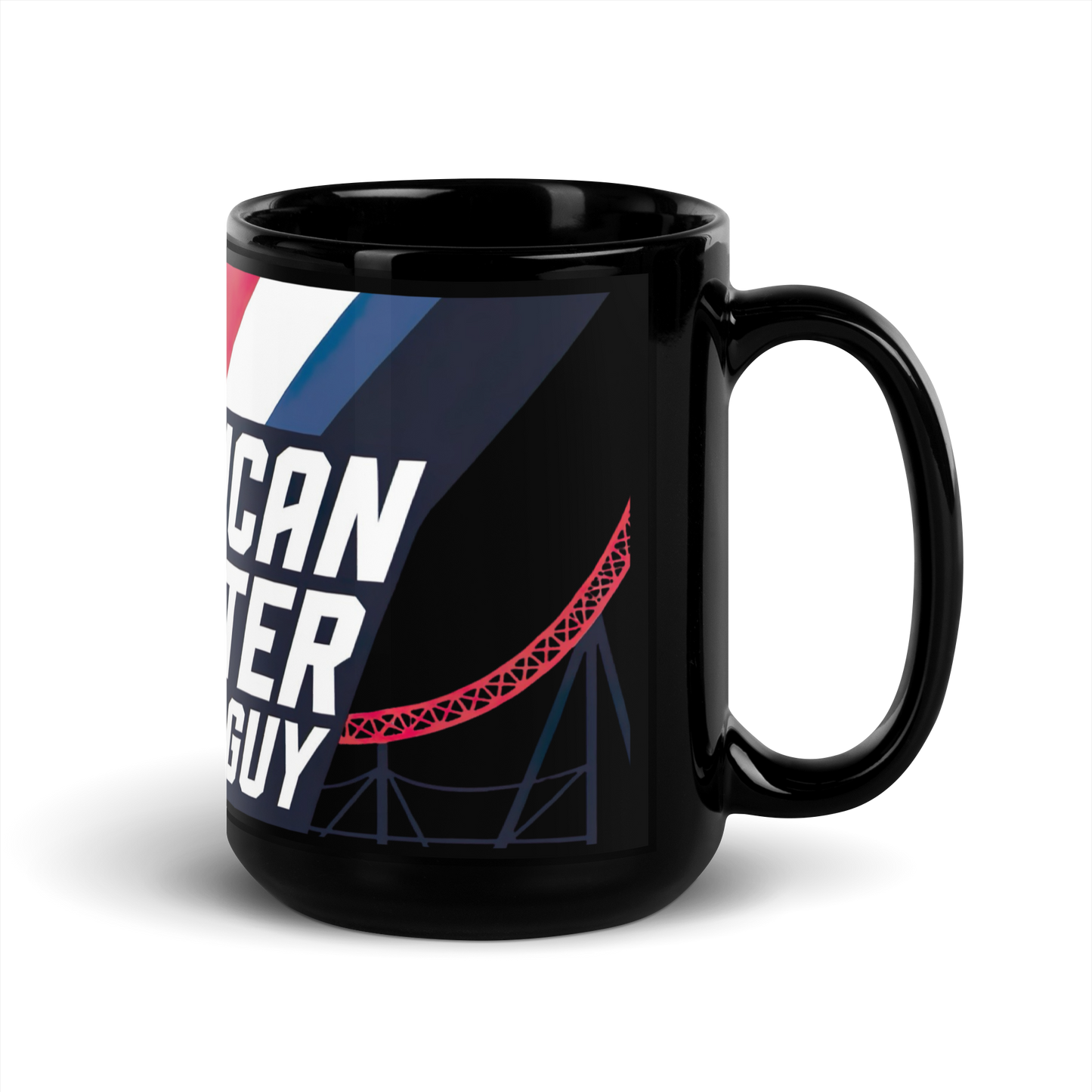 The Great American Coaster Guy™ Black Mug
