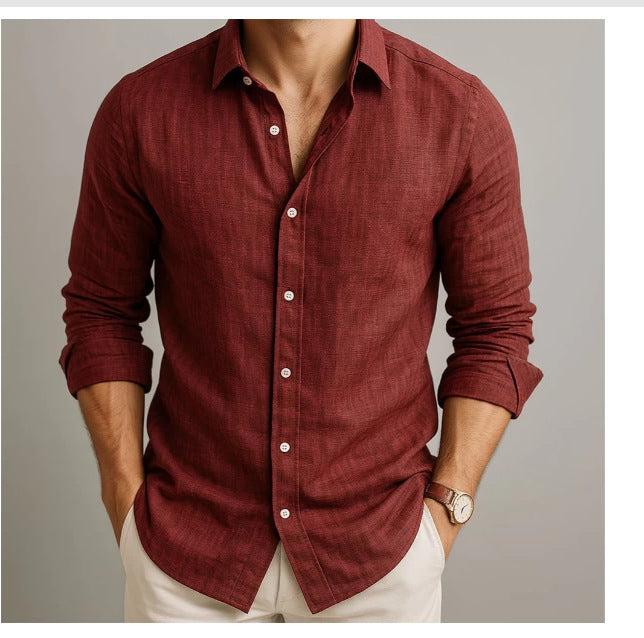 Mens Casual Short Sleeve Shirt