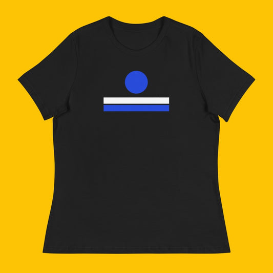 Plush Boy | Horizon (Blue) | Women's Relaxed Tee