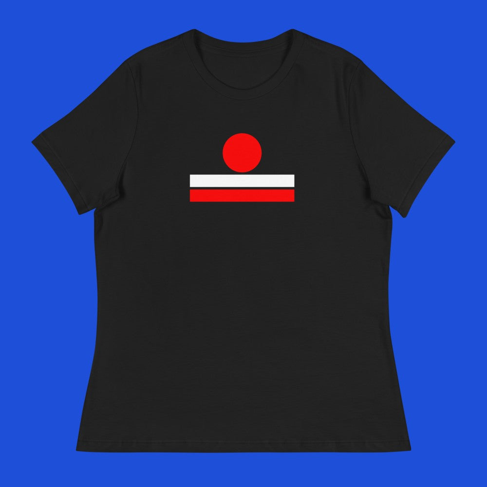 Plush Boy | Horizon (Red) | Women's Relaxed Tee