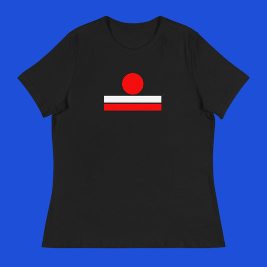 Plush Boy | Horizon (Red) | Women's Relaxed Tee