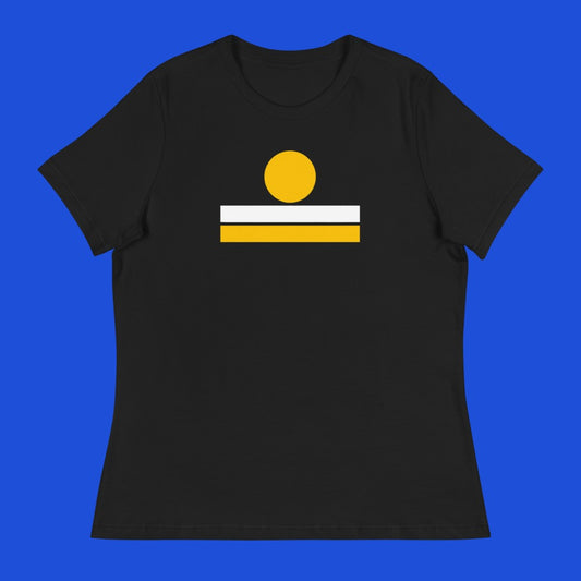 Plush Boy | Horizon (Yellow) | Women's Relaxed Tee