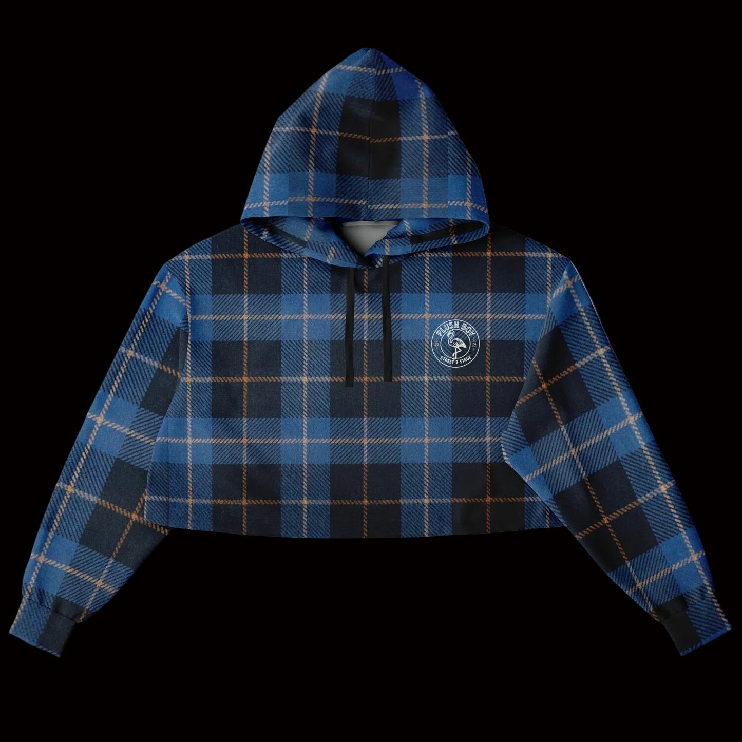 BLUE FLANNEL Fashion Dance Hoodie