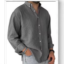 Mens Casual Short Sleeve Shirt