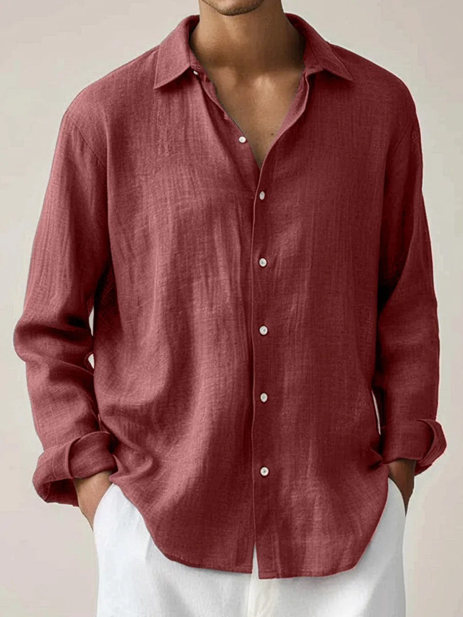 Mens Casual Short Sleeve Shirt