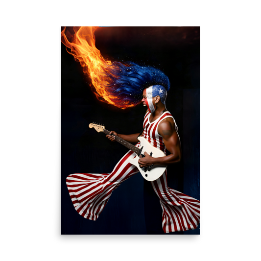 AMERICAN SCREAMING EAGLE POSTER