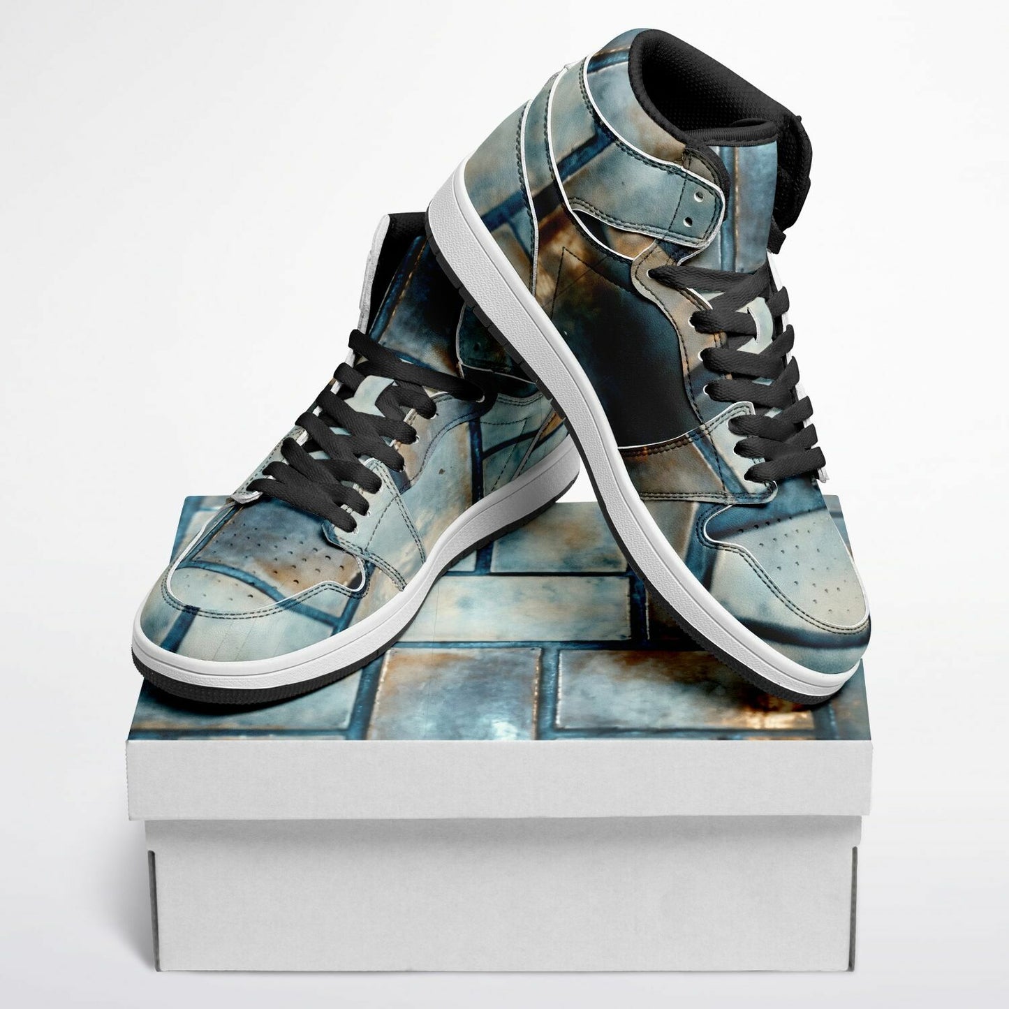 BLEU BRICK CITY High Top Shoes