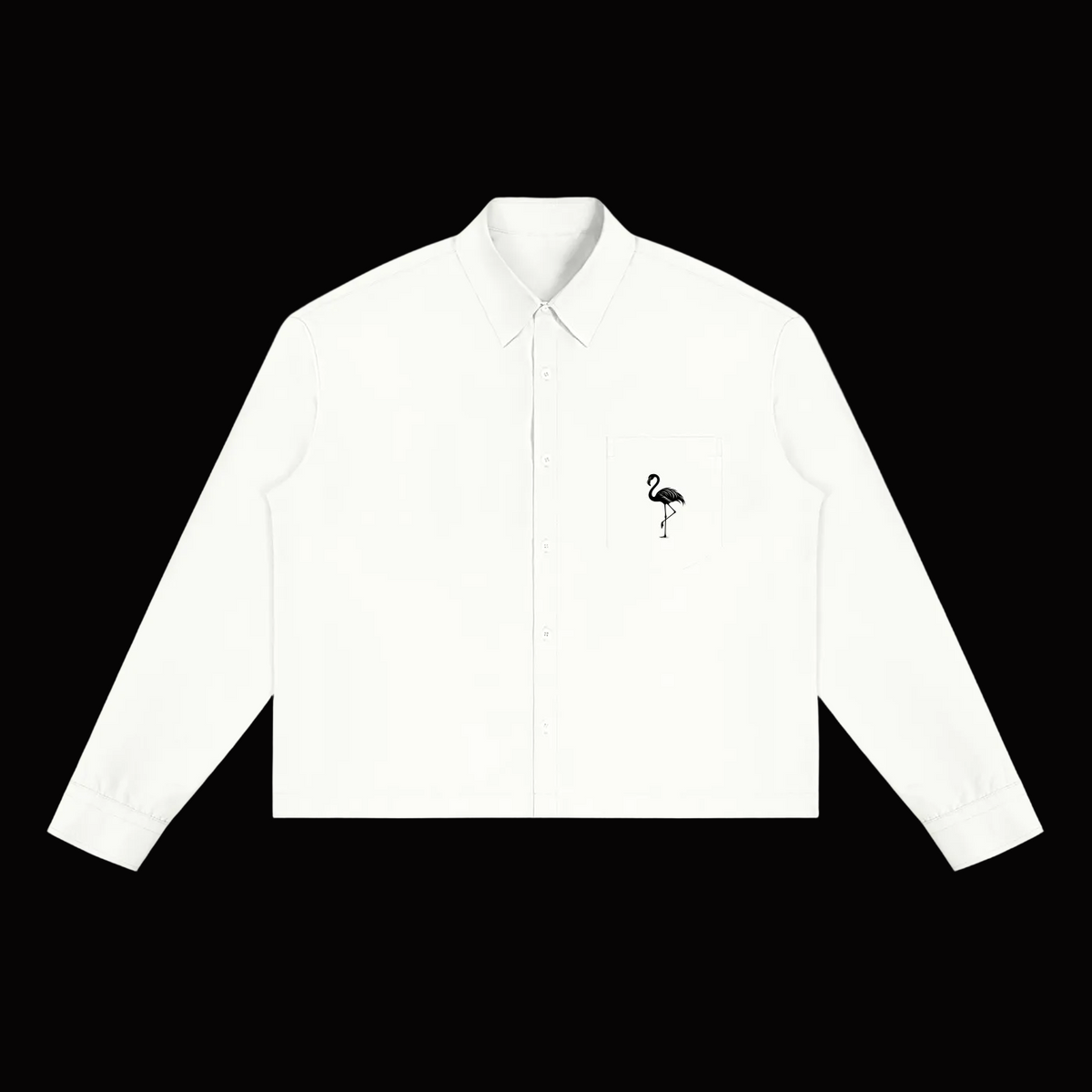 PLUSH BOY Boxy Long Sleeve Shirt