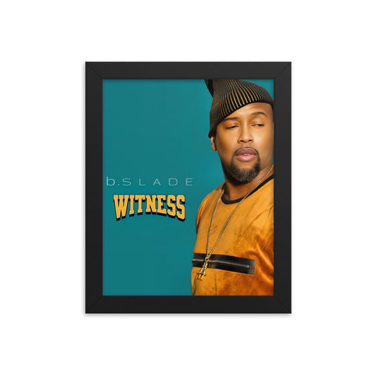 WITNESS Framed Poster