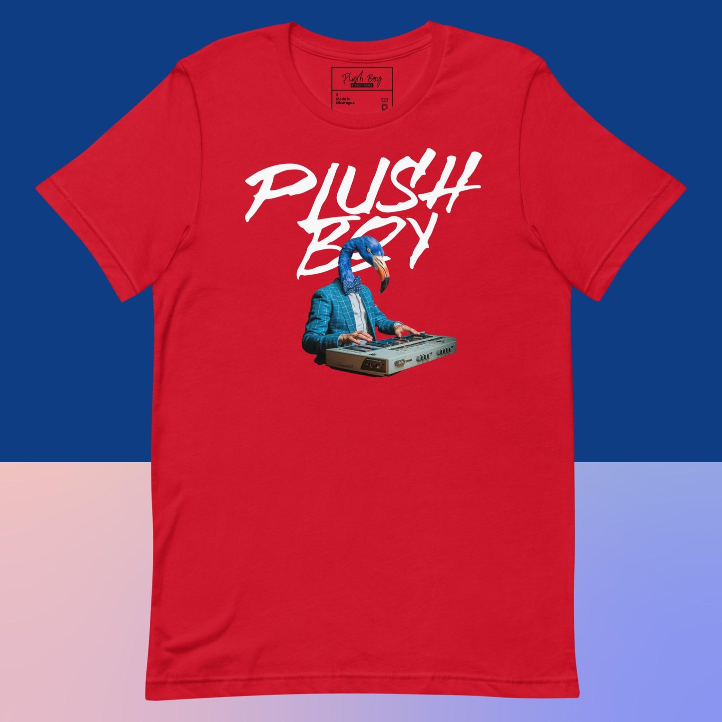 PLUSH BOY SYNTH BYRD TEE