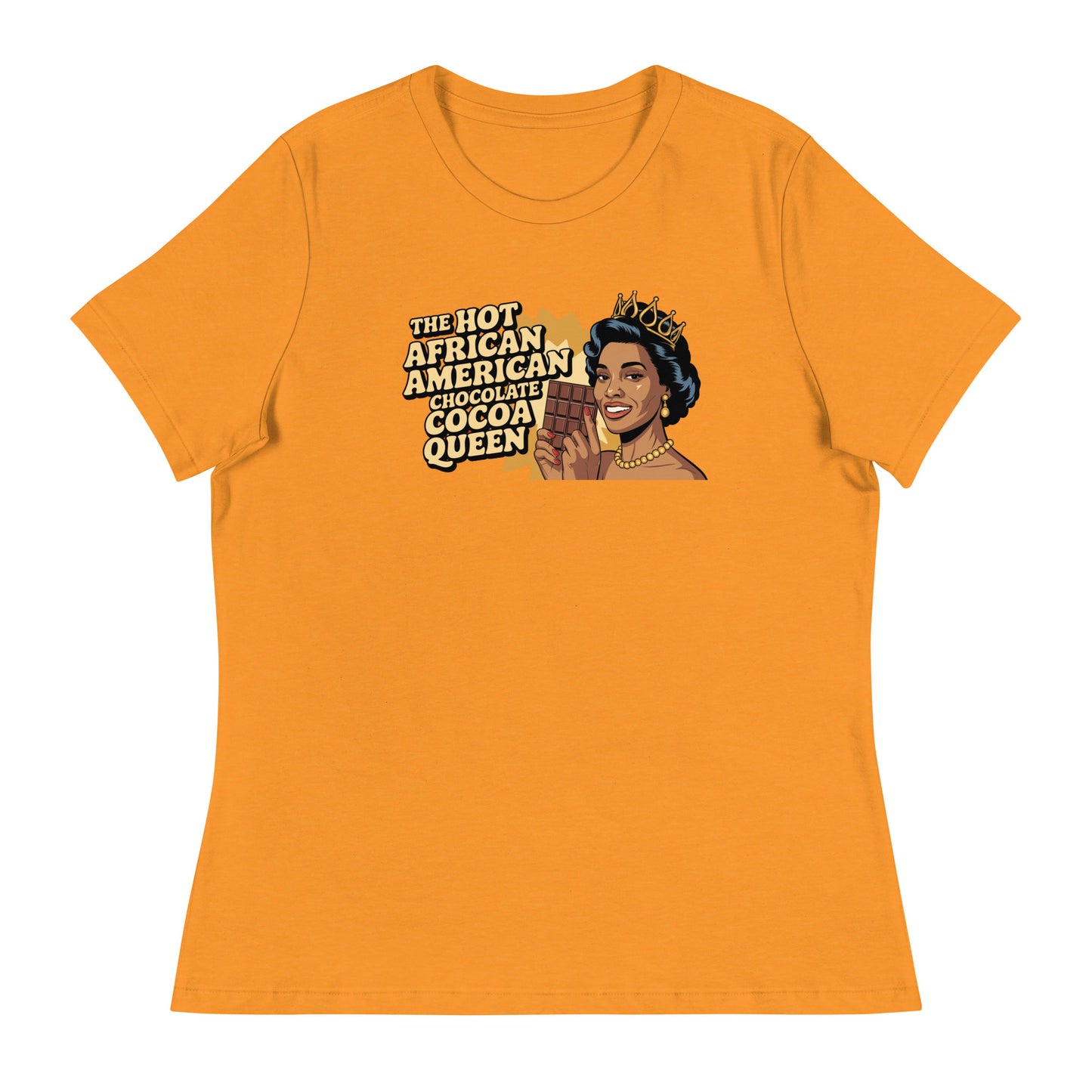 THE HOT AFRICAN AMERICAN CHOCOLATE COCOA QUEEN TEE