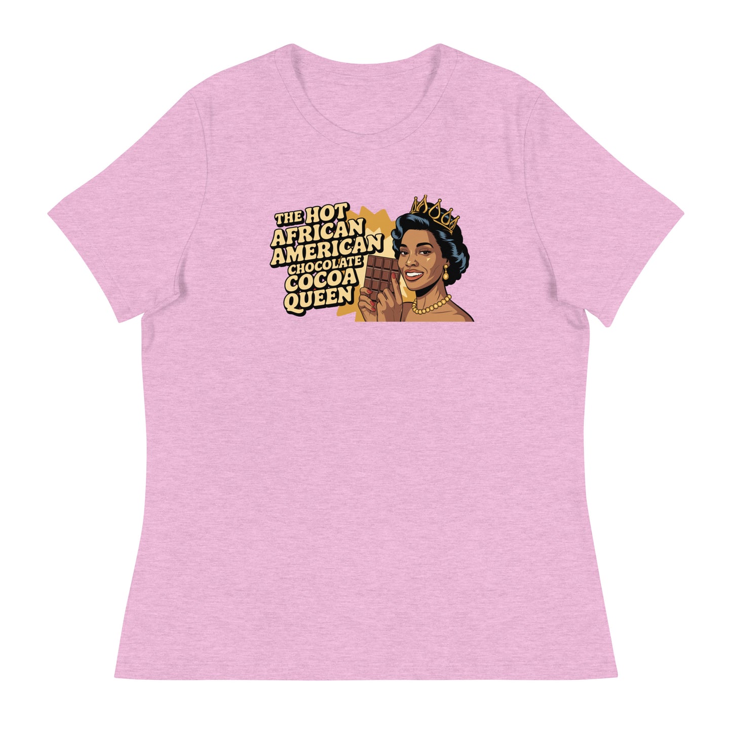 THE HOT AFRICAN AMERICAN CHOCOLATE COCOA QUEEN TEE