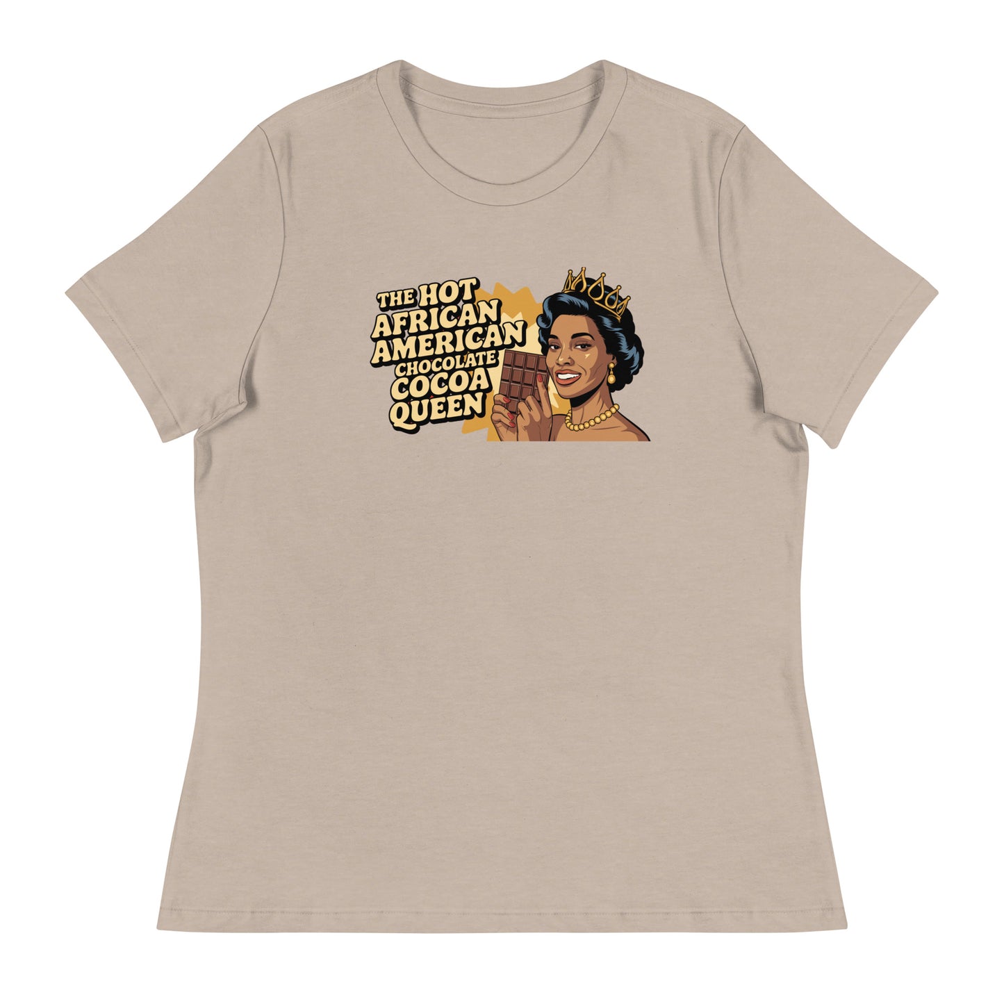 THE HOT AFRICAN AMERICAN CHOCOLATE COCOA QUEEN TEE