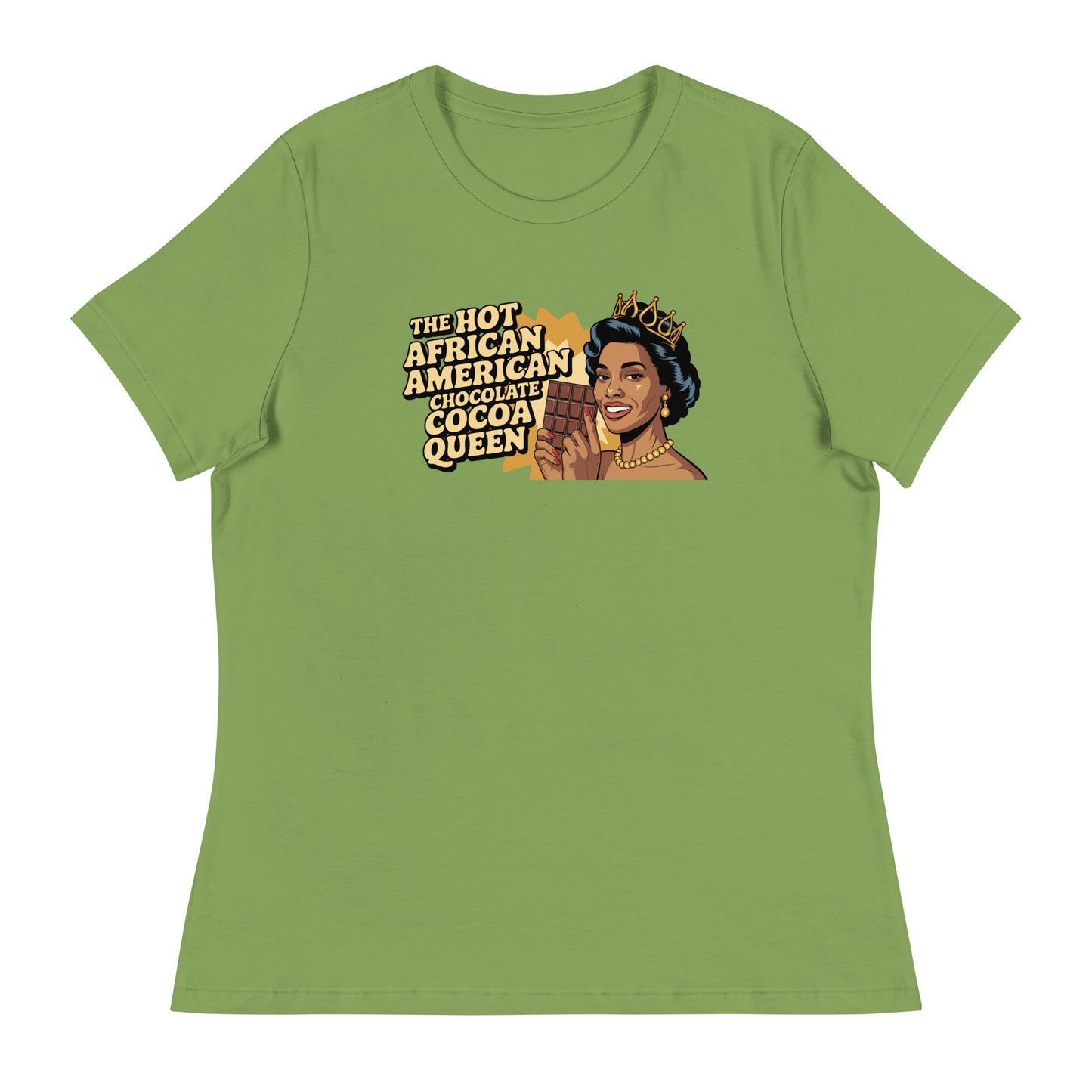 THE HOT AFRICAN AMERICAN CHOCOLATE COCOA QUEEN TEE